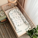 Protectie somn – Baby Nest vafe cu mix de flori- menta (5)